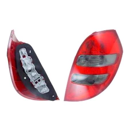 Right Rear Lamp (Smoked Indicator, Avantgarde Models, With Bulbholder, Original Equipment) for Mercedes A CLASS 2005 2008