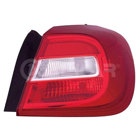 Right Rear Lamp (Outer, On Quarter Panel, LED / Halogen, Supplied With Bulbholder, Original Equipment) for Mercedes GLA CLASS 2014 2017