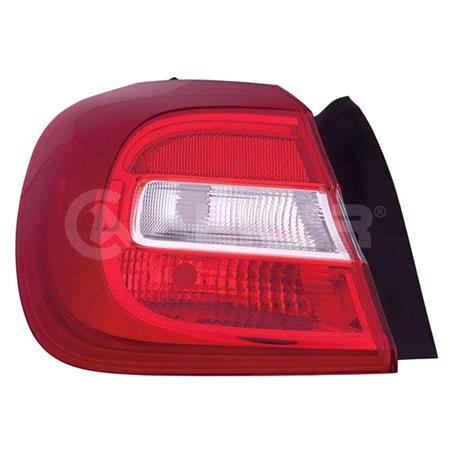 Left Rear Lamp (Outer, On Quarter Panel, LED / Halogen, Supplied With Bulbholder, Original Equipment) for Mercedes GLA CLASS 2014 2017