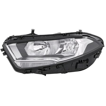 Left Headlamp (Halogen, Takes H7 / H7 Bulbs, With LED Daytime Running Light, Supplied With Motor) for Mercedes A CLASS Saloon 2018 on