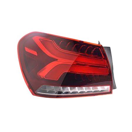 Left Rear Lamp (Outer, On Quarter Panel, LED, Original Equipment) for Mercedes A CLASS Saloon 2018 to 2022