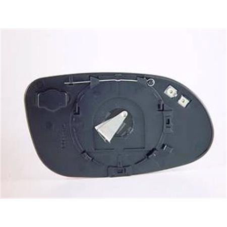 Left Blue Mirror Glass (Heated) for Mercedes CLK, 1997 2002