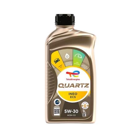 TOTAL Quartz Ineo ECS 5w30 Full Synthetic Engine Oil   1 Litre