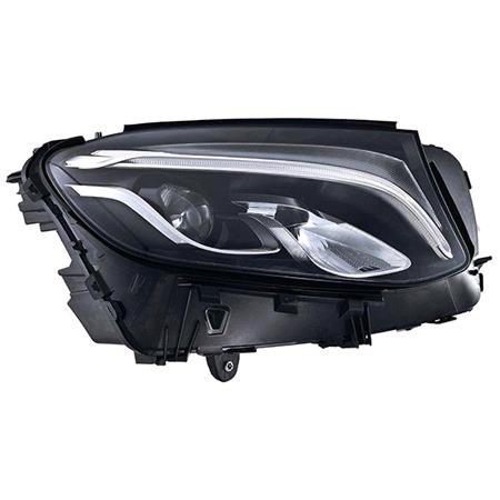 Right Headlamp (LED, Without Dynamic Bending Light, Supplied Without LED Control Modules, Original Equipment) for Mercedes GLC 2015 2019