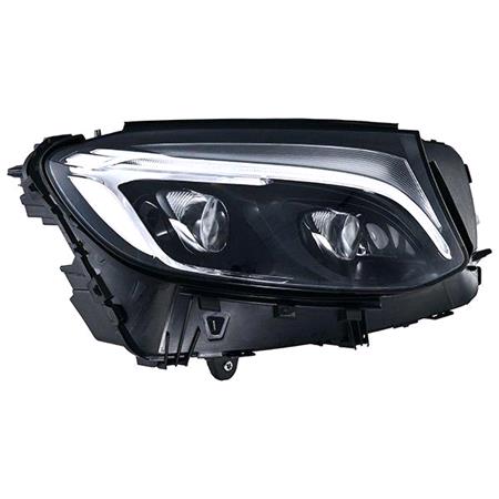Right Headlamp (LED, With Dynamic Bending Light, Supplied Without LED Control Modules, Original Equipment) for Mercedes GLC 2015 2019