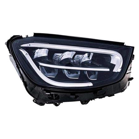 Right Headlamp (Full LED, Supplied Without Modules, Orignal Equipment) for Mercedes GLC 2019 to 2022