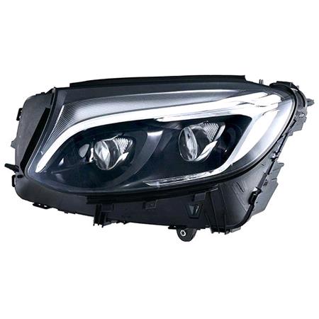 Left Headlamp (LED, With Dynamic Bending Light, Supplied Without LED Control Modules, Original Equipment) for Mercedes GLC 2015 2019