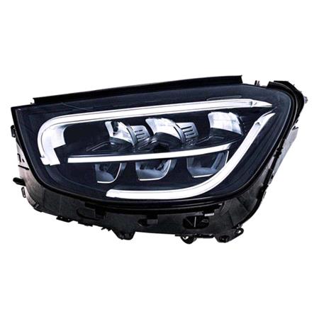 Left Headlamp (Full LED, Supplied Without Modules, Orignal Equipment) for Mercedes GLC 2019 to 2022