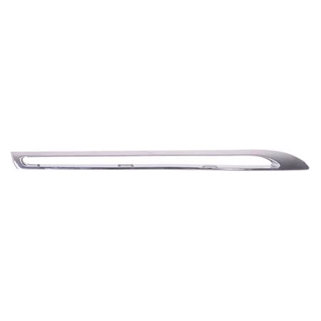 Mercedes GLC Class, X253 2015 2019 LH (Passengers Side) Front Bumper Grille Trim, Upper, Chrome