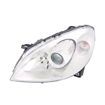 Left Headlamp (Halogen, Original Equipment) for Mercedes B CLASS 2005 on