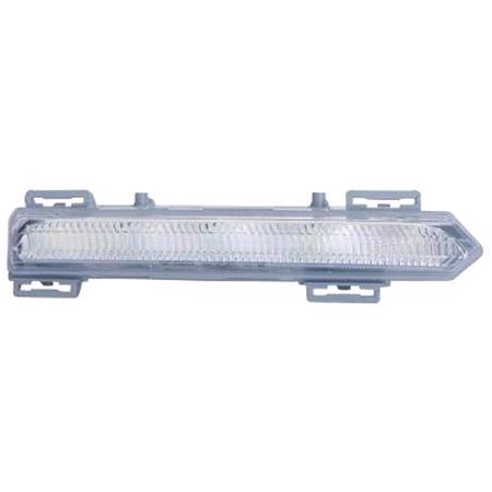 Right Daytime Running Light (LED, Grey Housing, Original Equipment) for Mercedes B CLASS 2011 to 2015