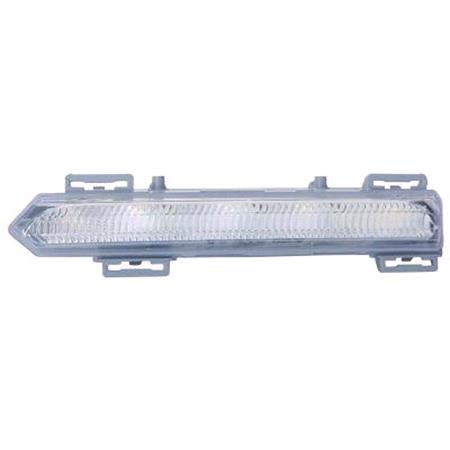 Left Daytime Running Light (LED, Grey Housing, Original Equipment) for Mercedes B CLASS 2011 to 2015