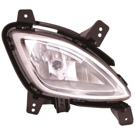 Right Front Fog Lamp (Takes H7W Bulb) for Hyundai i10 2011 on