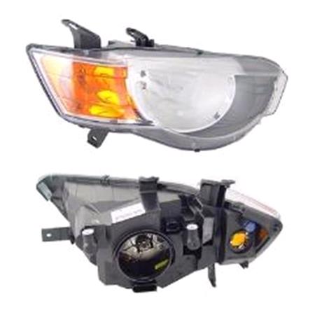 Right Headlamp (Halogen, Original Equipment) for Mitsubishi COLT VI 2009 on