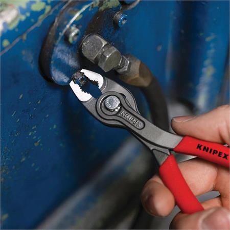 KNIPEX 18137 TwinGrip Front and Side Gripping Plier, 154mm