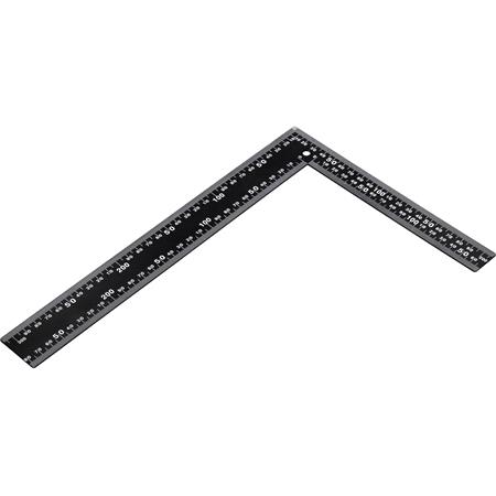 TRY SQUARE, STEEL, BLACK 300x200MM