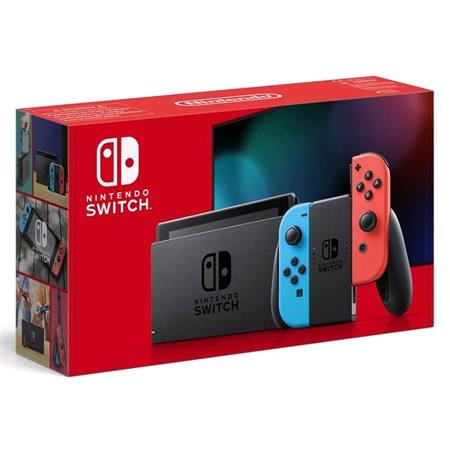 Nintendo Switch Neon Red/ Blue with Improved Battery Life