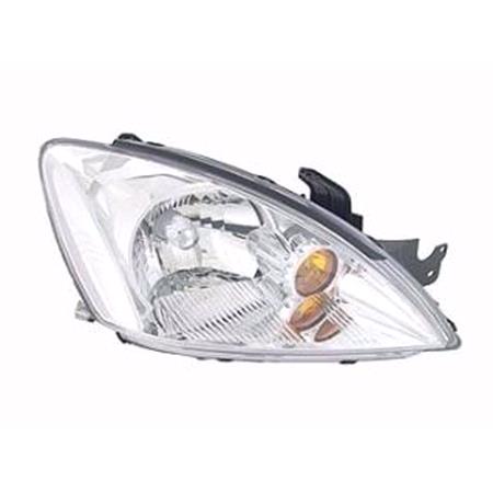 Right Headlamp (Halogen, Takes H4 Bulb, Electric Adjustment) for Mitsubishi LANCER Saloon 2003 2007