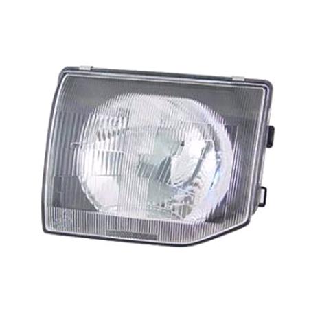 Left Headlamp (Without Load Level Adjustment) for Mitsubishi SHOGUN Mk II 1991 1997