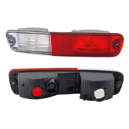 Left Rear Lamp (In Bumper, Clear Indicator) for Mitsubishi PAJERO/SHOGUN III 2003 2006