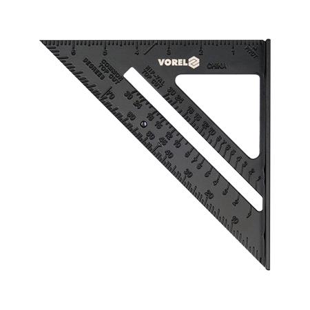 ALUMINIUM TRIANGLE RULER  WITH A FOOT