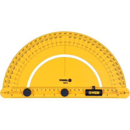 PROTRACTOR WITH LEVEL