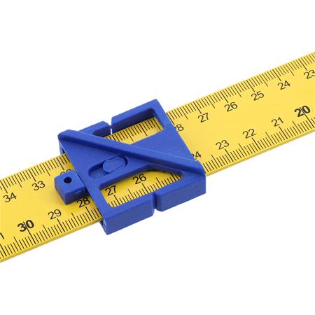 TRY SQUARE W. SUPPORT 750MM