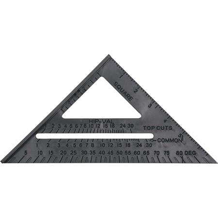 TRIANGLE RULER 180MM