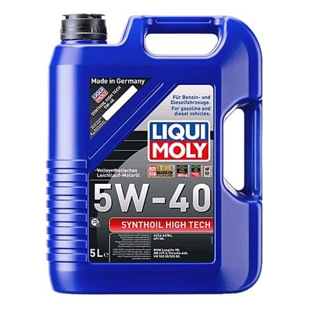 Liqui Moly 5W 40 A3/B4 Synthoil High Tech Engine Oil   5 Litres