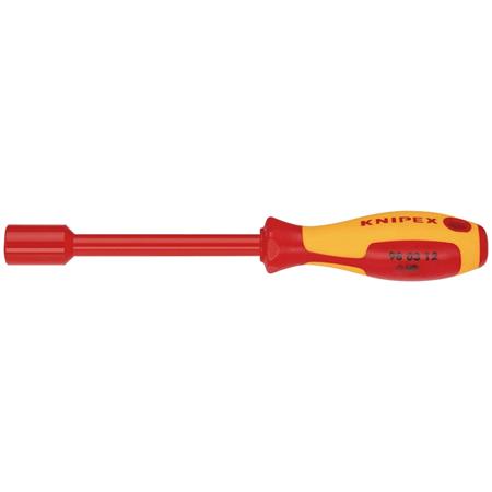 KNIPEX 18742 VDE Insulated Nut Driver, 12.0 x 125mm