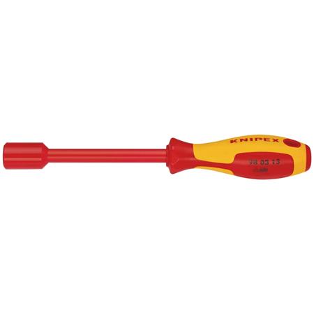 KNIPEX 18743 VDE Insulated Nut Driver, 13.0 x 125mm