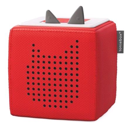 Tonies Toniebox Starter Set Audio Speaker for Kids   Red