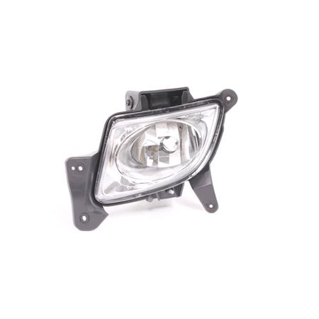 Left Front Fog Lamp (Chrome Bezel, Takes H7W/ Bulb) for Hyundai i30 Estate 2007 on