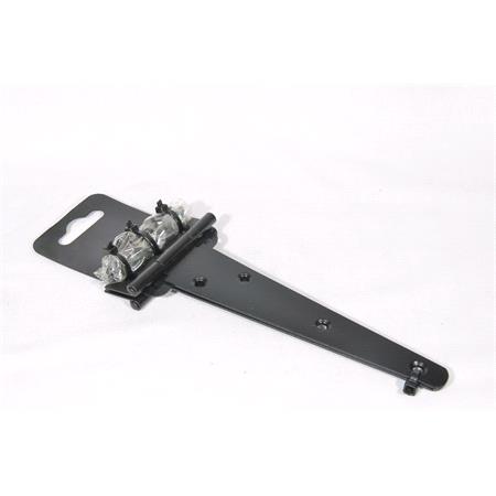 MOY Tee Hinges 6 Inch Light Black