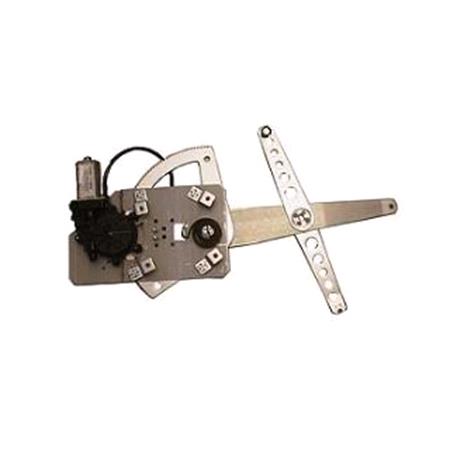 Front Right Electric Window Regulator (with motor) for NISSAN MICRA (K11), 1992 2003, 2/4 Door Models, WITHOUT One Touch/Antipinch, motor has 2 pins/wires