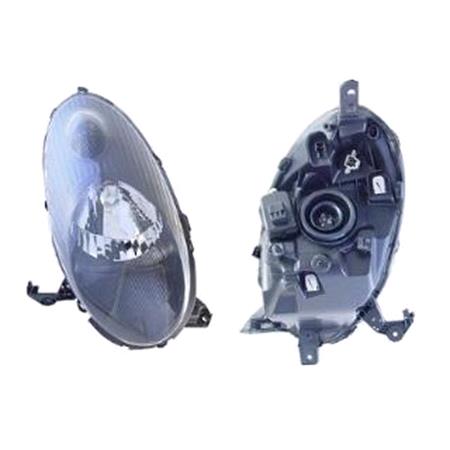 Right Headlamp (Takes H4 Bulb) for Nissan MICRA 2008 2011