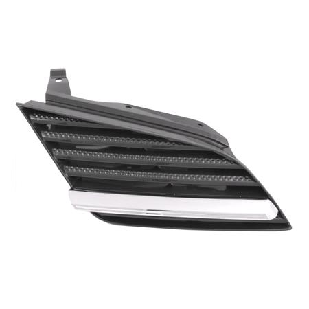 Nissan Primera P12 2002 2008 LH (Passenger Side) Grille, Supplied With Chrome Moulding