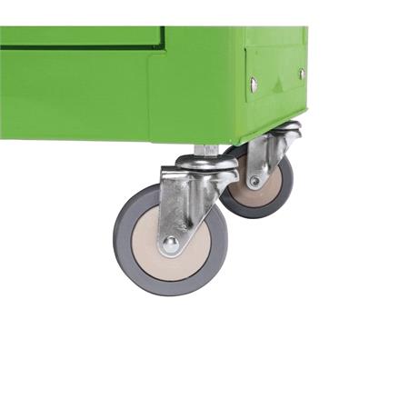 Draper 19566 Combined Roller Cabinet and Tool Chest, 6 Drawer, 24", Green