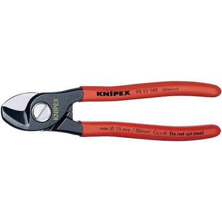 Knipex 19590 165mm Copper or Aluminium Only Cable Shear