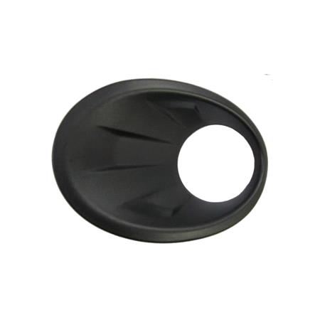 Qashqai 2010 2014 RH (Drivers Side) Front Bumper Grille, With Hole For Fog Lamp, Matte Black