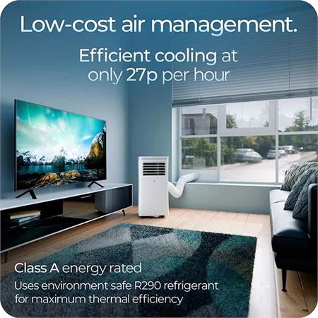 Avalla S 290 3 in 1 Powerful Air Conditioner & Dehumidifier for Multi Rooms, 10000BTU