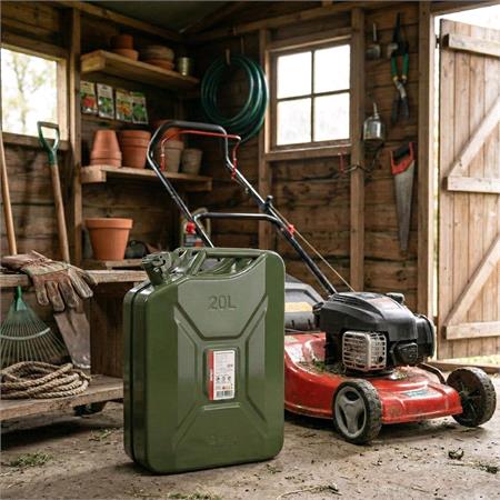 Metal Jerry Can Green   20L