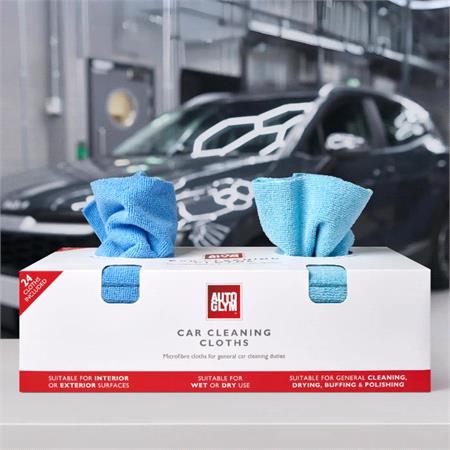 Autoglym Car Cleaning Cloths   Pack of 24