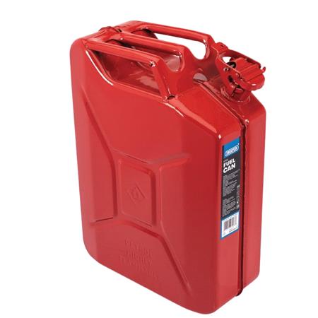 Draper Tools 20L Steel Fuel Can   Red (07568)   