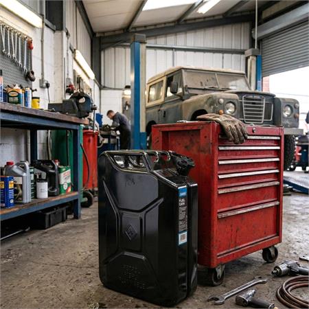 Draper Tools 20L Steel Fuel Can   Black (07257)