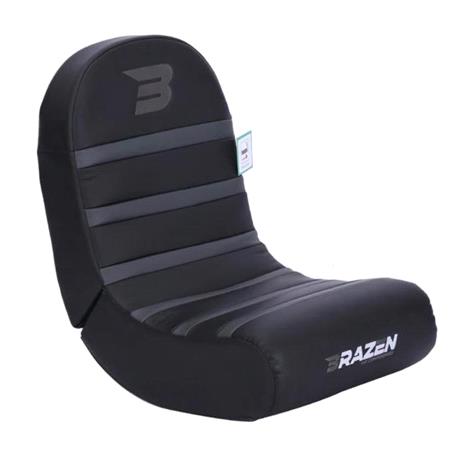 BraZen Piranha Gaming Chair   Grey (Size: Kids)
