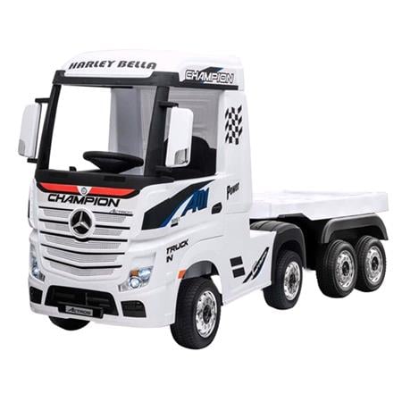 Kids Mercedes Actros Lorry 24v Electric Ride on Truck with Trailer