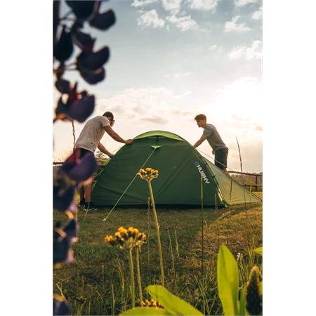 Husky Bizam 2 Plus Lightweight Backpacking Tent   2 Man   Green