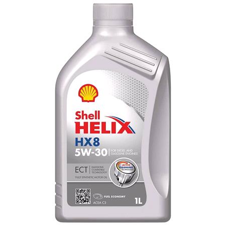 Shell Helix HX8 ECT 5W30 Engine Oil Fully Synthetic   1 Litre