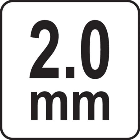 GRASS TRIMMER LINE 2.0MMx15M /STAR/